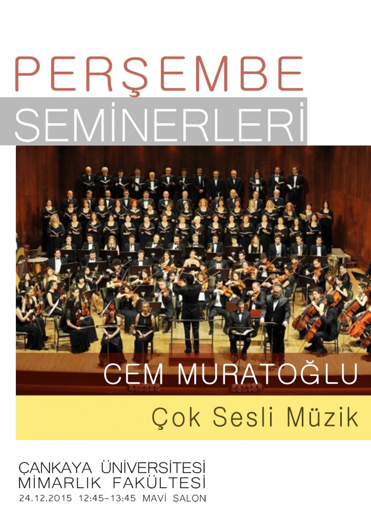 Persembe Seminerleri Cem Muratoglu